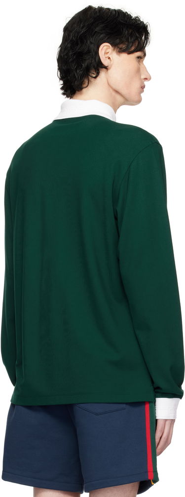 Polotröja Casablanca Long Sleeve Polo Grön | MPS25-JTP-270-01, 2