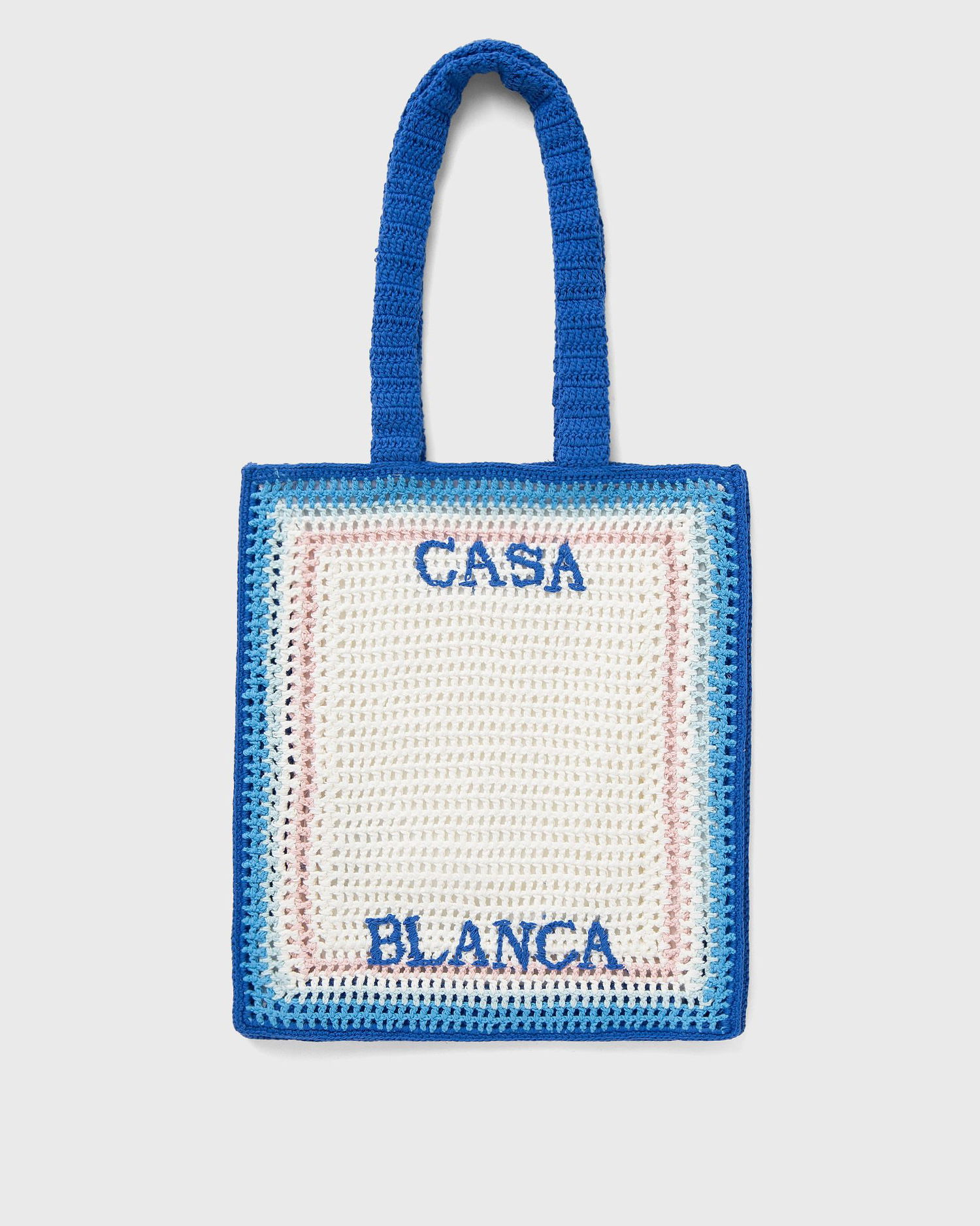 Tygpåse Casablanca Casablanca Crochet Tote Bag Flerfärgad | APS25-BAG-121-01, 1