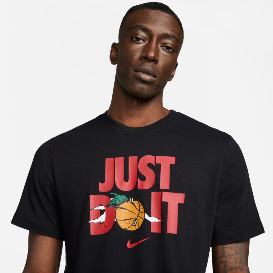 T-shirt Nike "Just Do It" Basketball Tee Svart | DV1212-010, 1