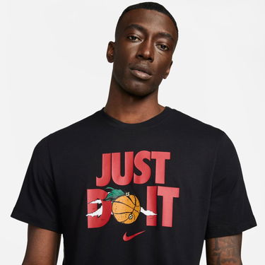T-shirt Nike "Just Do It" Basketball Tee Svart | DV1212-010, 1