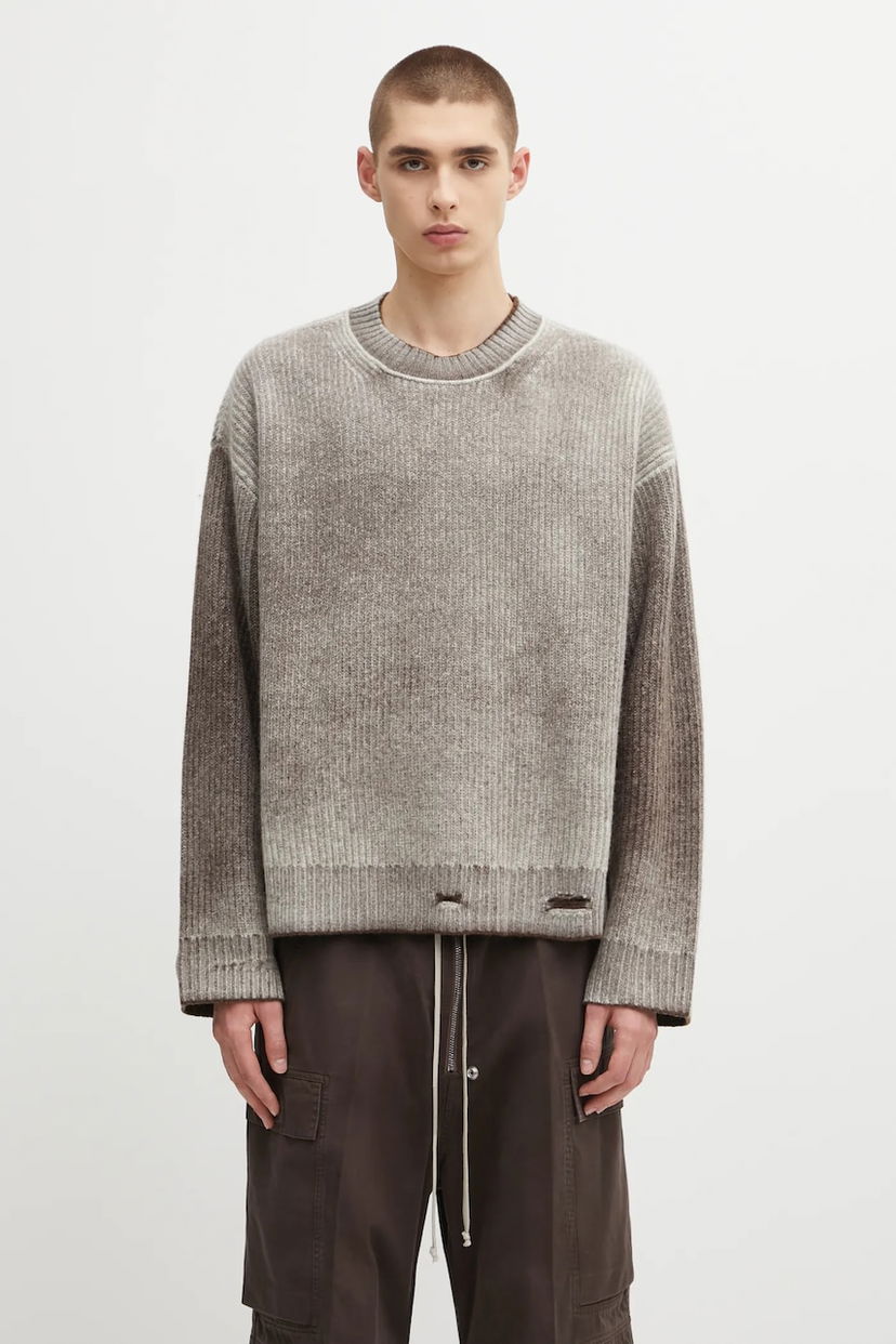 Sweater Represent Clo Represent Reversible Fade Out Sweater Grå | MLM100217