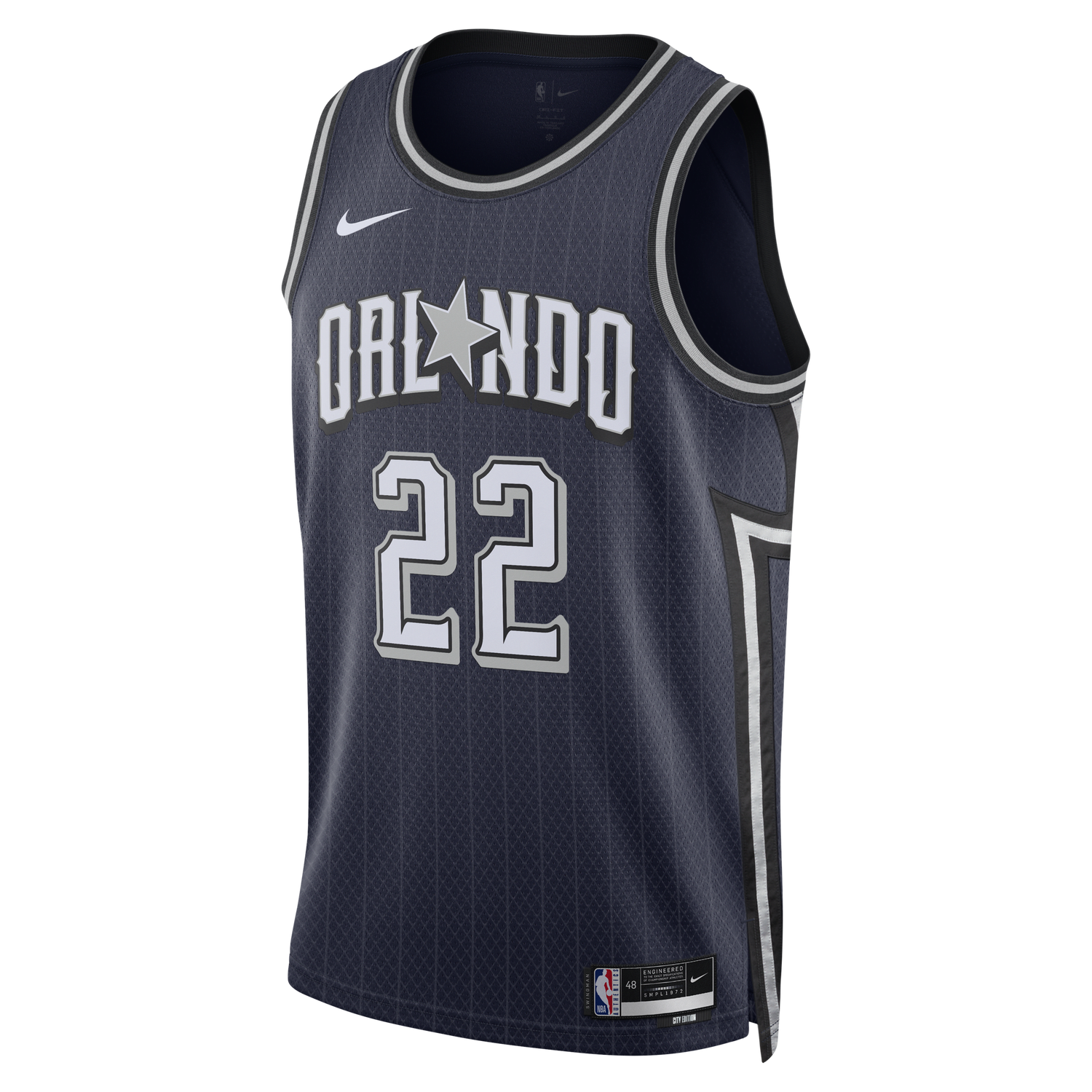 Jersey Nike Dri-FIT NBA Swingman Franz Wagner Orlando Magic City Edition 2023/24 Jersey Mörkblå | DX8514-422, 1