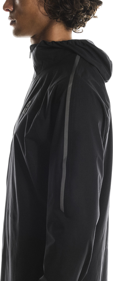 Vindjacka On Running Running Performance Hooded Waterproof Jacket Svart | 1mf30770553, 2