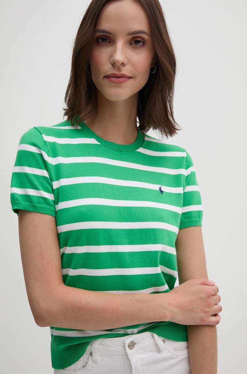 T-shirt Polo by Ralph Lauren Striped T-Shirt Grön | 211891886, 0