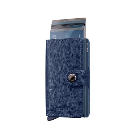 Plånbok Secrid Miniwallet - Crisple - Navy Mörkblå | MC-Navy