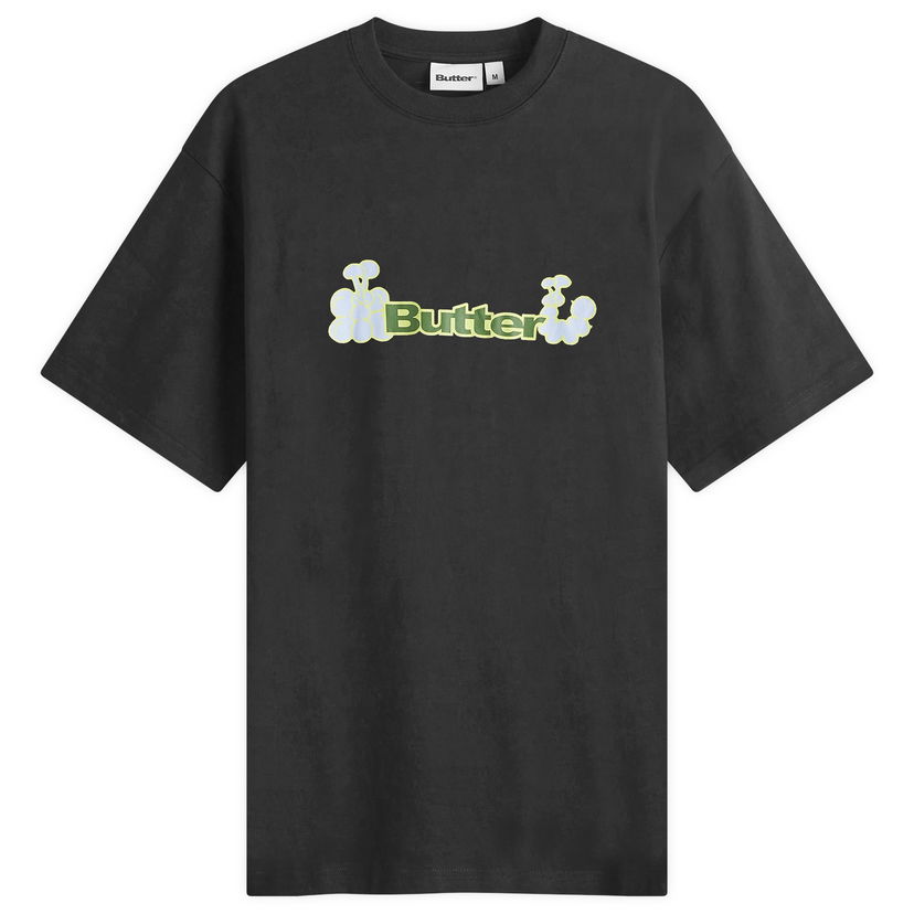 T-shirt Butter Goods Bugs Logo T-Shirt Svart | BG243101-BLK