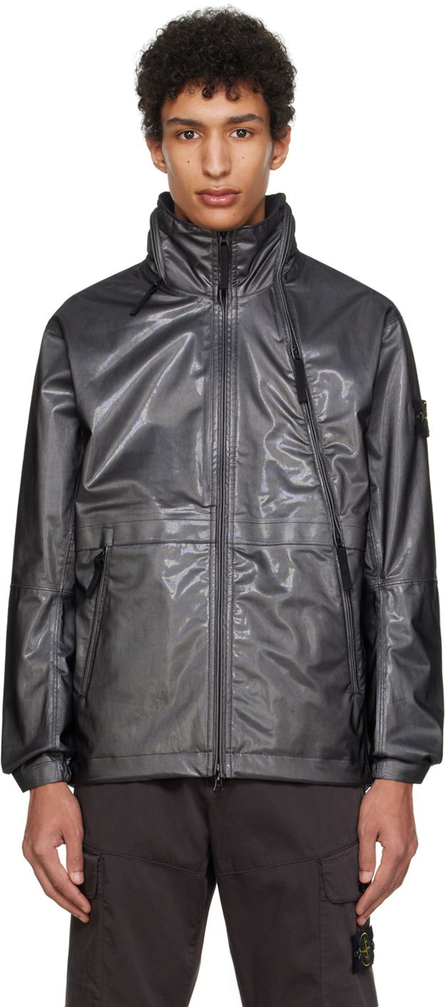 Jacka Stone Island Water-Repellent Jacket Grå | 801543433, 0