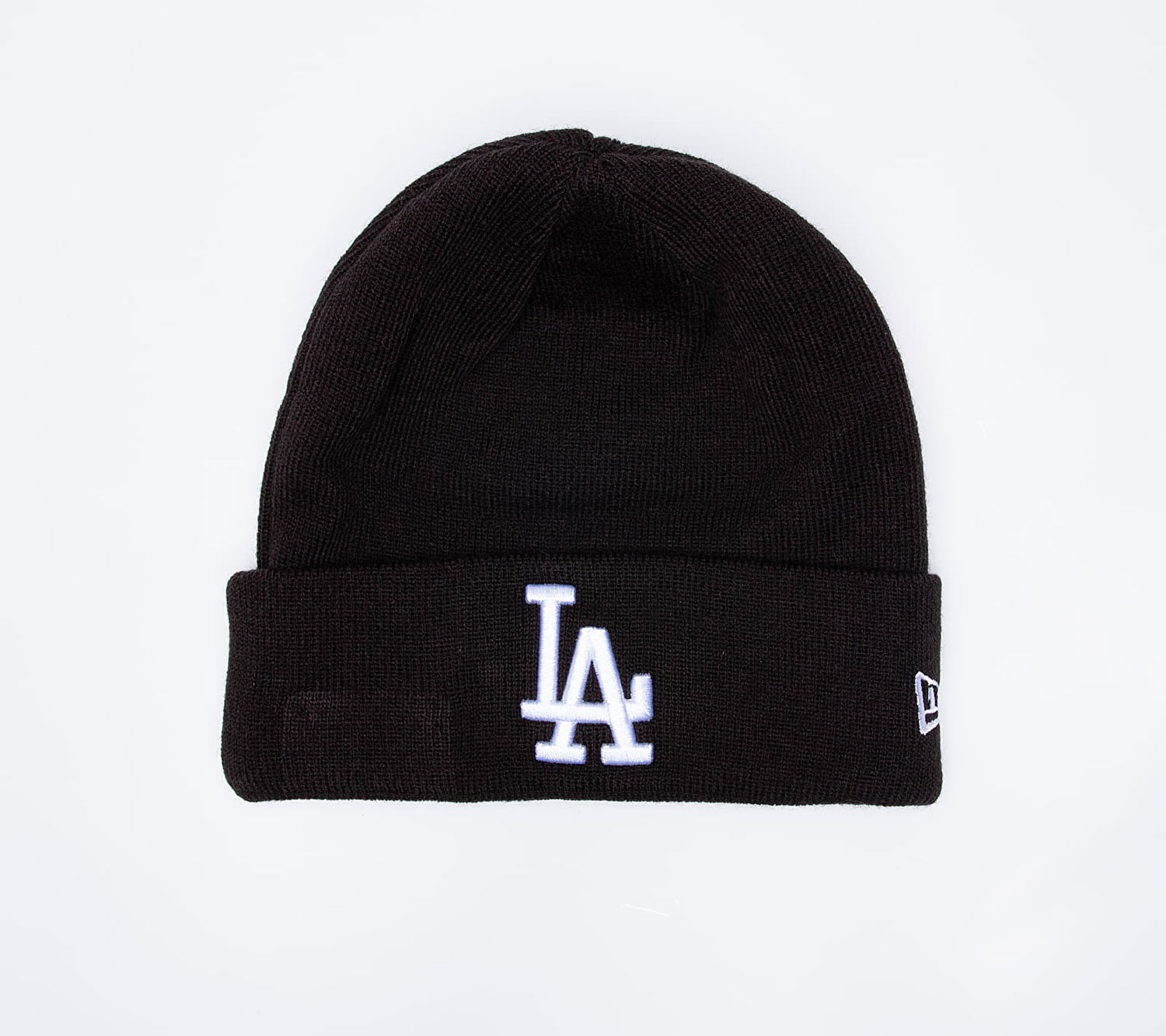 Mössa New Era MLB Essential Cuff Knit Beanie LA Svart | 12122730, 0