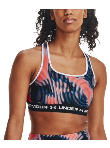 Behå Under Armour Crossback Mid Print Flerfärgad | 1361042-963