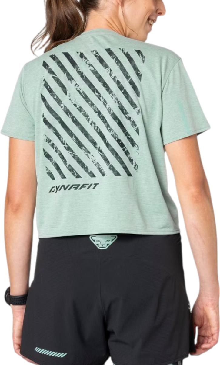 Crop top Dynafit Trail Running T-Shirt Grön | 08-0000071915-5421, 1