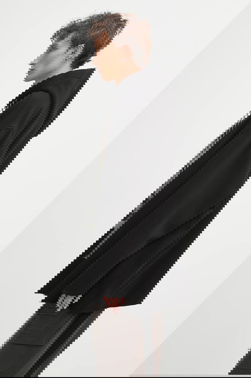 Sweatshirt Rick Owens Rick Owens DRKSHDW Peter Printed Hoodie Svart | DU02E7280.FEP1P, 1