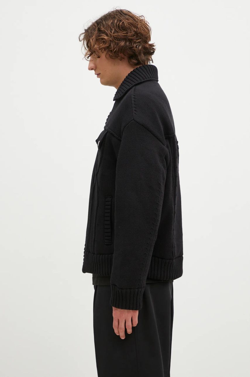 Sweater KENZO Oversized Knitted Jacket Svart | FE65OU1419NC.99, 1