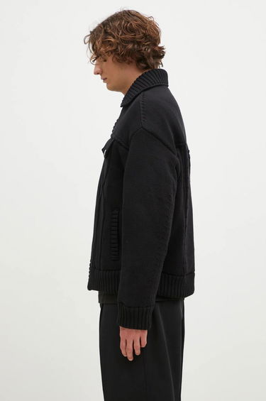 Sweater KENZO Oversized Knitted Jacket Svart | FE65OU1419NC.99, 1