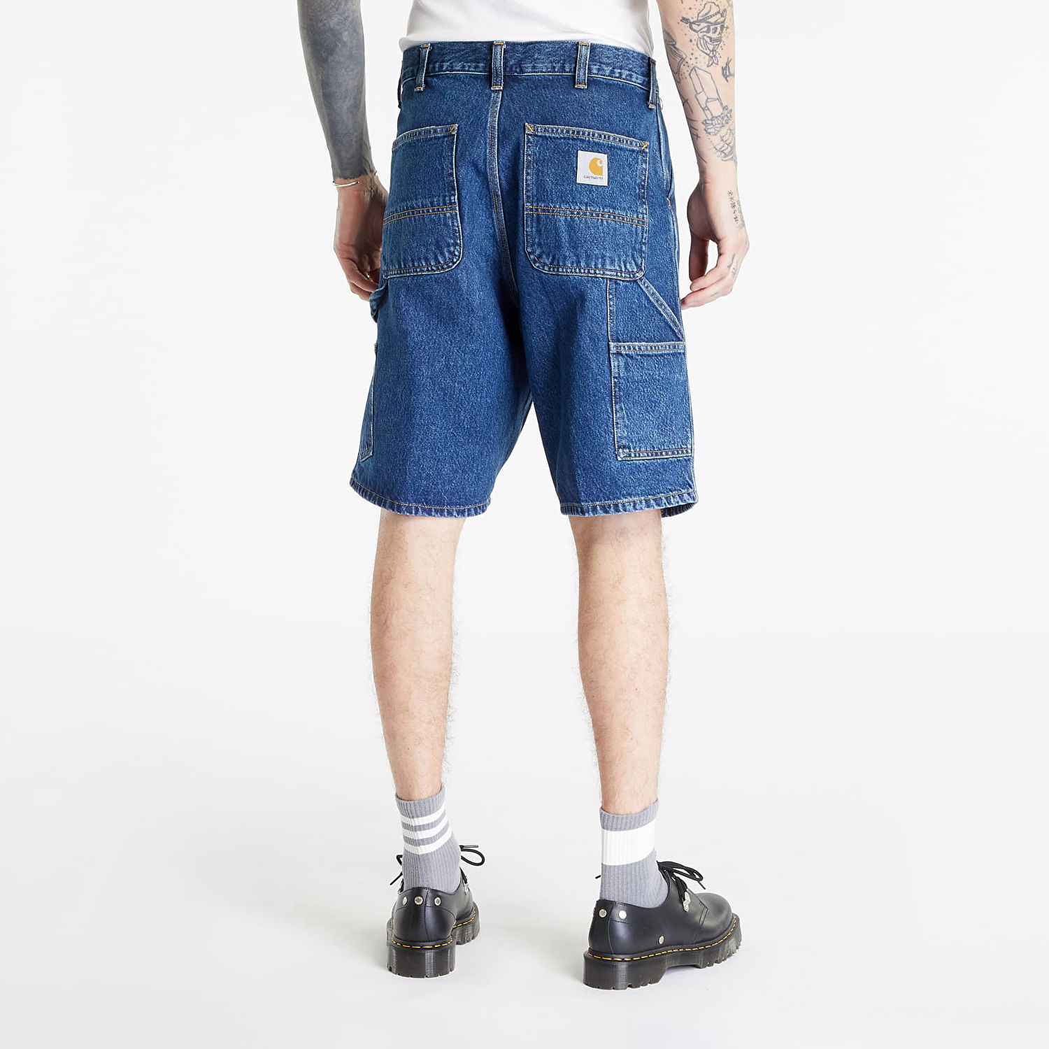Shorts Carhartt WIP Single Knee Short Blue Blå | I032026.106, 1