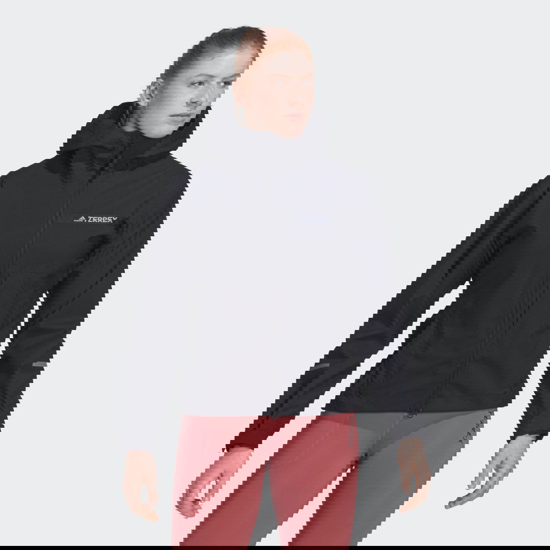 Vindjacka adidas Performance Terrex Multi RAIN.RDY 2.5-Layer Rain Jacket Svart | HF3278, 0