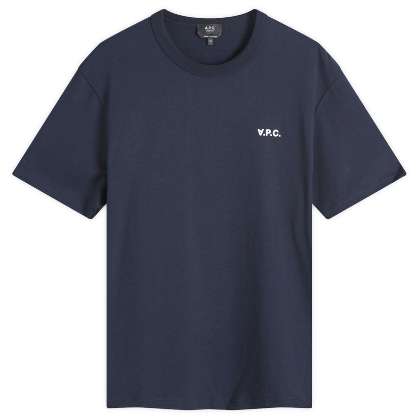 T-shirt A.P.C. Small VPC Logo T-Shirt Svart | COHBQ-H26391-TIQ