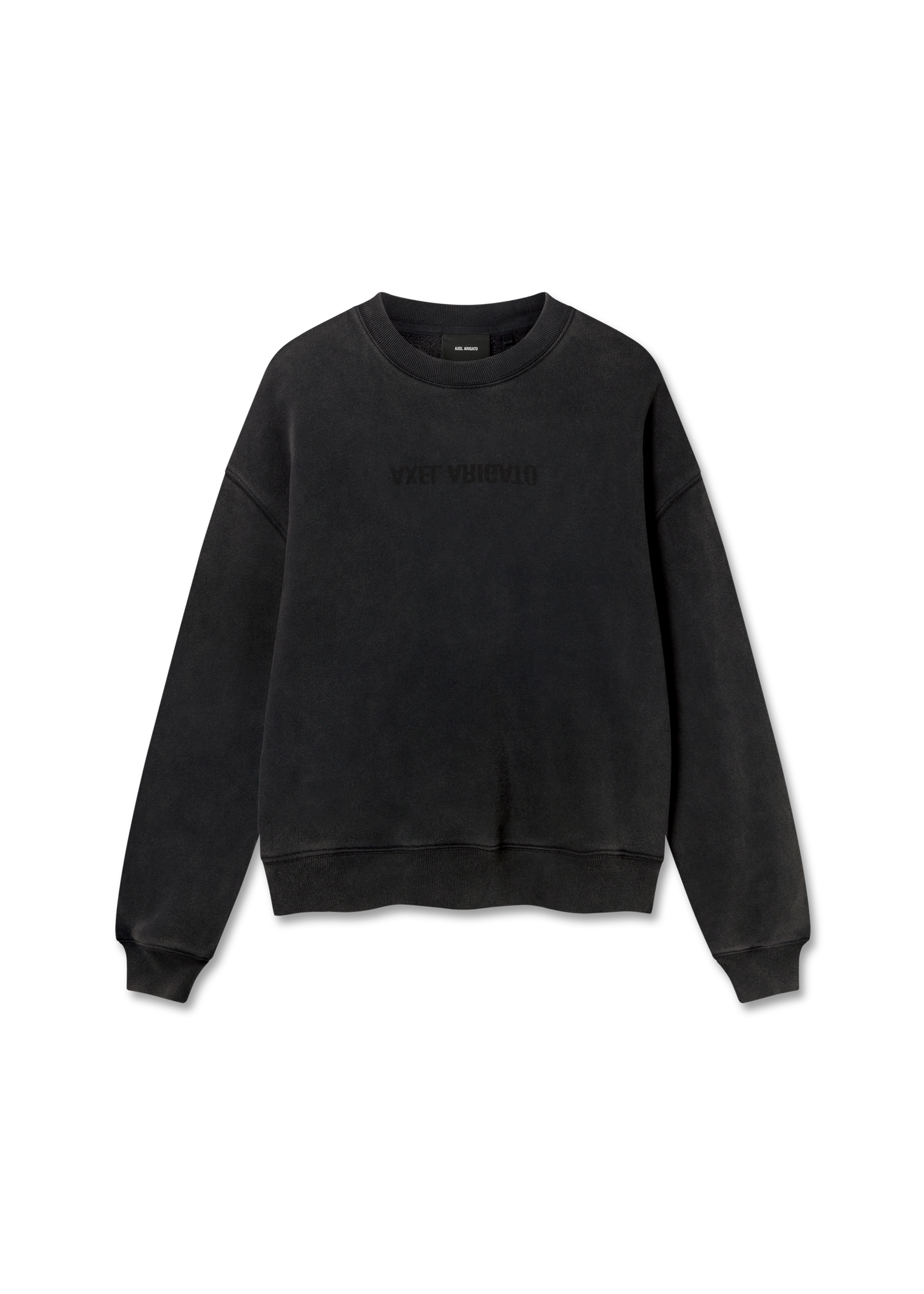 Sweatshirt AXEL ARIGATO Washed Sweatshirt Svart | A3122004, 1