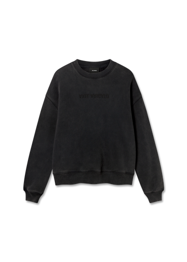 Sweatshirt AXEL ARIGATO Washed Sweatshirt Svart | A3122004, 1