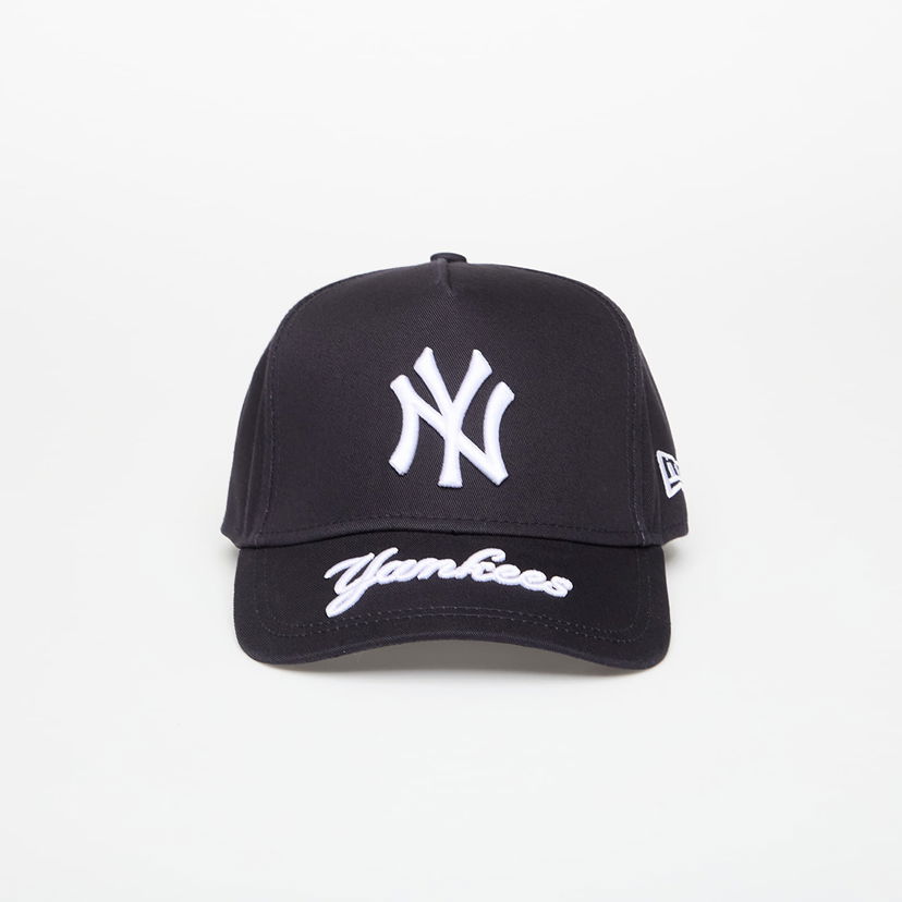 Keps New Era New Era New York Yankees 9FORTY A-Frame MLB Visor Hit Adjustable Cap Svart | 60691075