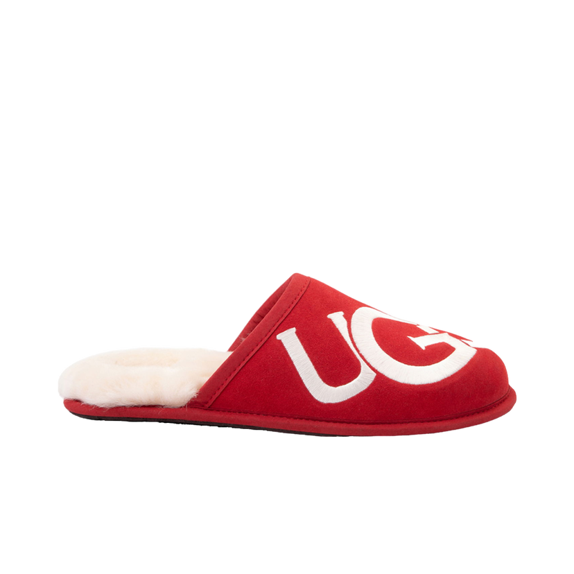 Sneakers och skor UGG Scuff Logo Slipper "Samba Red Cream" W Röd | 1101324-SRCR