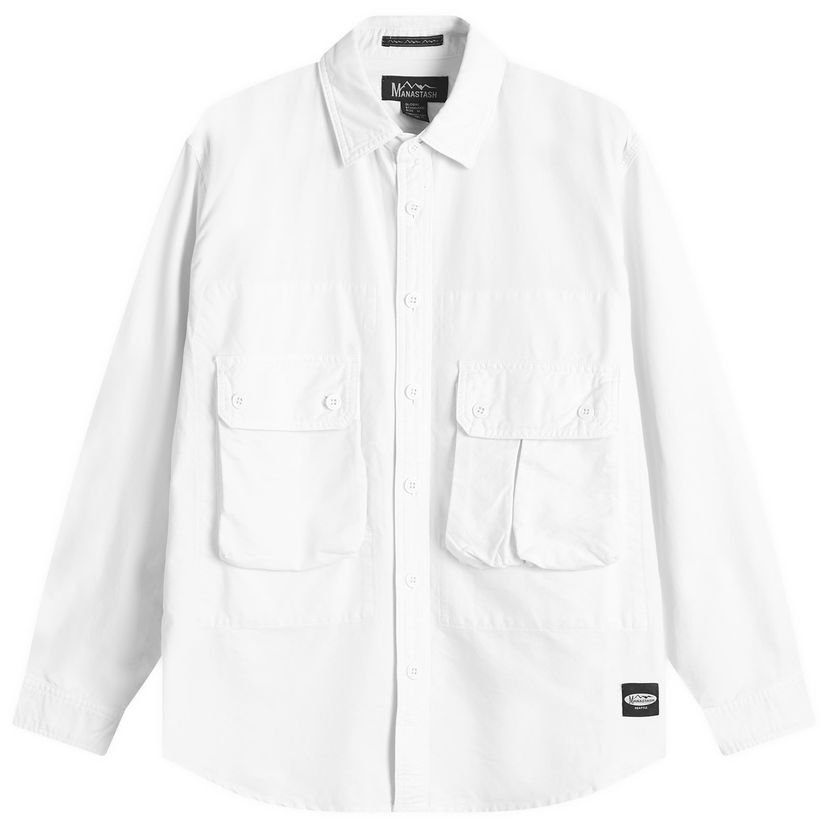 Skjorta Manastash Cargo Pocket Work Shirt Vit | 7924220001-033