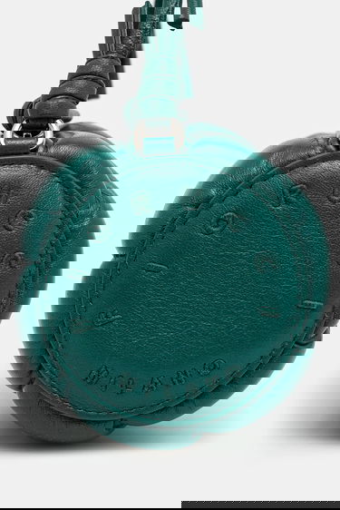 Handväska Fiorucci Fiorucci Mella Leather Shoulder Bag Grön | U02SPABA001LE04GN02, 3