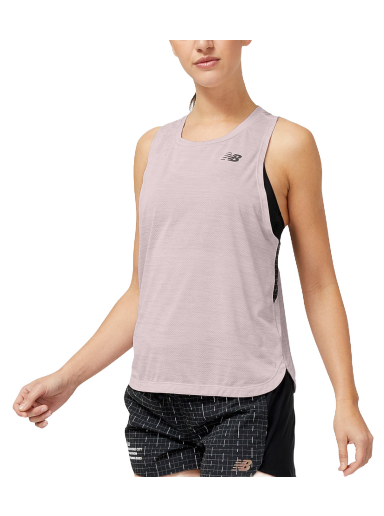 Linne New Balance Impact Run Luminous Tank Top Rosa | wt31250-sir