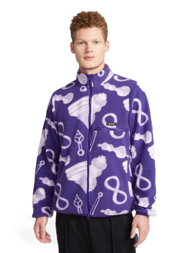 Jacka Nike LeBron Full-Zip Basketball Jacket Purpur | DQ6126-547