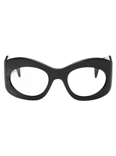 Solglasögon Gucci Wrapped Oval Sunglasses Svart | GG1463S-001