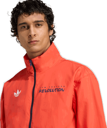 Jacka adidas Originals New England Revolution Anthem Jacket Orange | jm5023, 2
