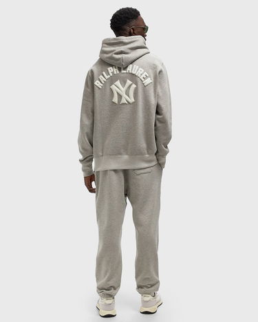 Sweatshirt Polo by Ralph Lauren Long Sleeve Hooded Sweatshirt with Waffle-Lined Hood and Kangaroo Pocket Grå | 710982812001, 2