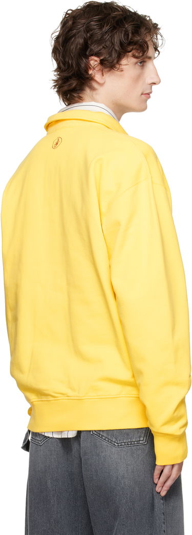 Sweatshirt JW Anderson JW Anderson Rugby Sweatshirt Polo Gul | JO0275-PG1632, 2