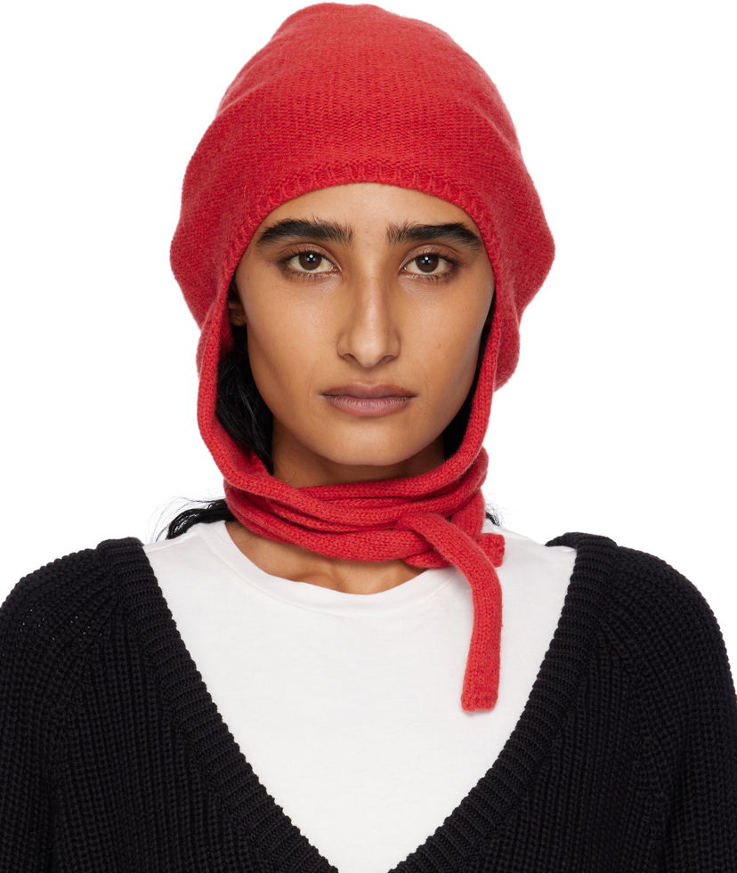 Mössa Baserange Tier Hood Beanie Röd | ACTH-RC-AU25