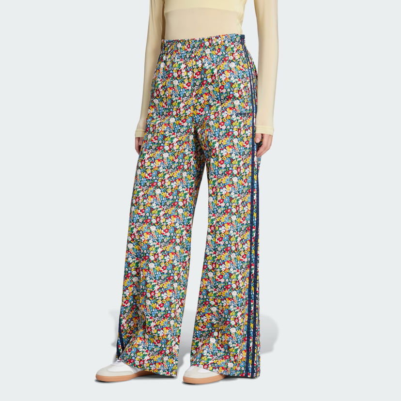 Byxor adidas Originals Originals x Liberty London Wide Leg Pants Flerfärgad | JC7787