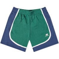 Shorts New Balance Hoops Fleece Team Grön | MS33590-TFN, 1