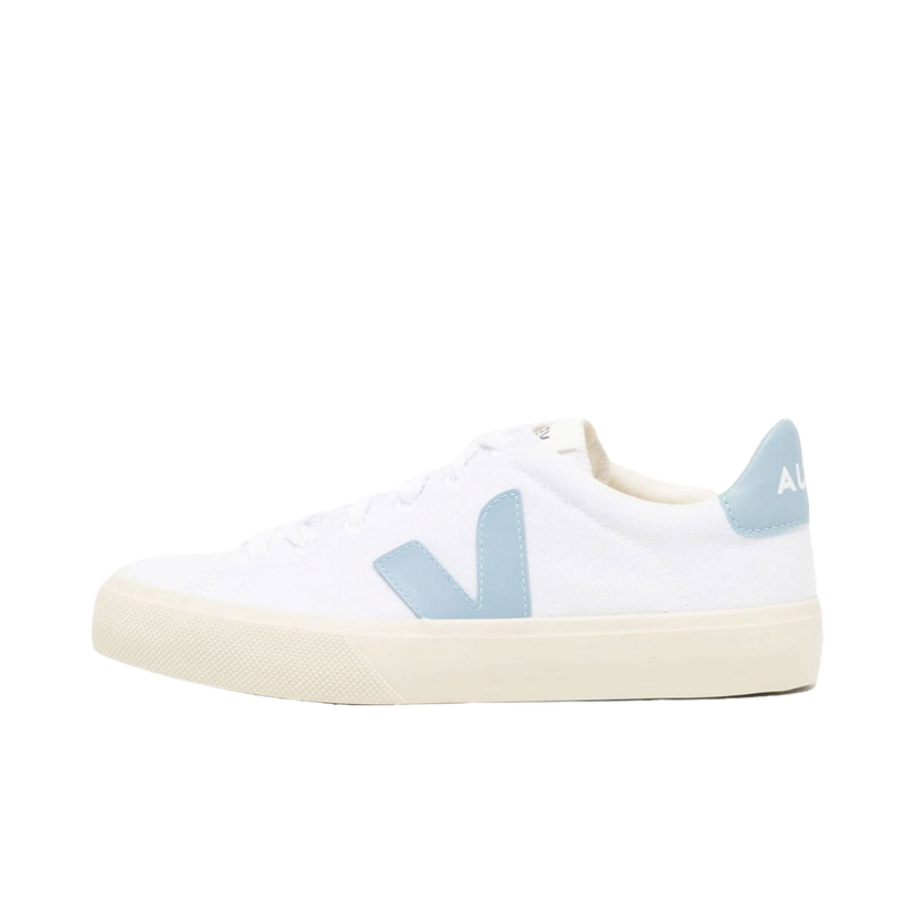 Sneakers och skor Veja Campo Canvas White Steel Vit | CA0103136A