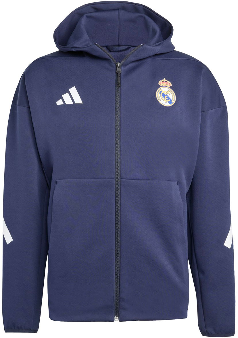 Jacka adidas Originals Real Madrid Anthem Jacket Mörkblå | kc3739