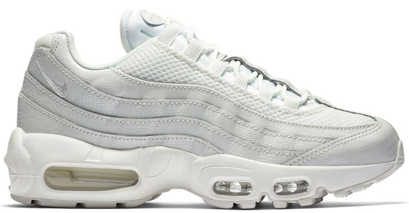 Sneakers och skor Nike Air Max 95 Triple Summit White W Vit | 807443-102, 0