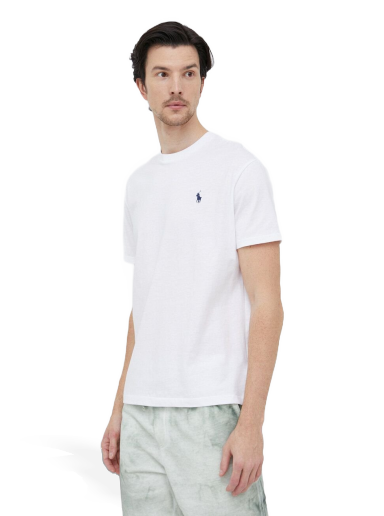 T-shirt Polo by Ralph Lauren Classic Fit Cotton T-Shirt Vit | 710707087