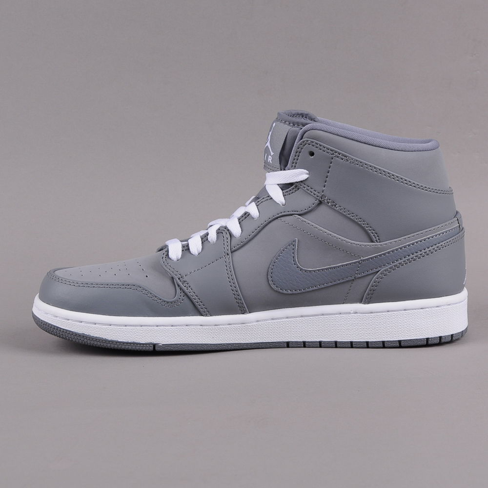 Sneakers och skor Jordan Air Jordan 1 Retro Mid ''Cool Grey'' Grå | 554724-014, 0