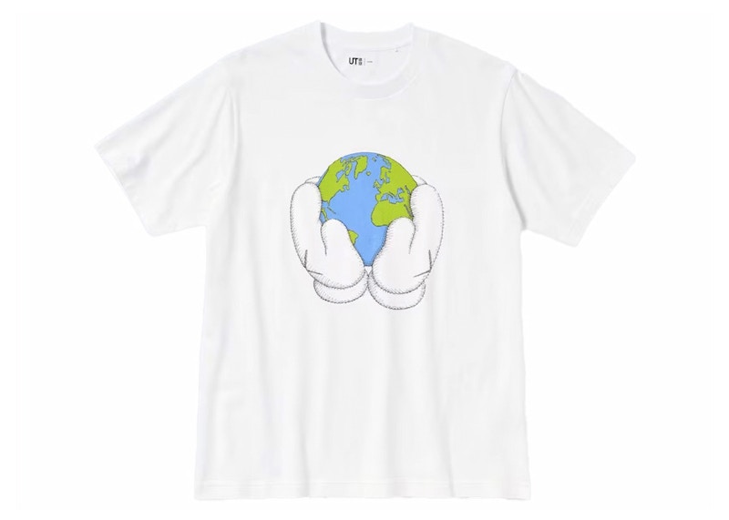 T-shirt KAWS KAWS Peace For All Graphic Tee Vit | 457869