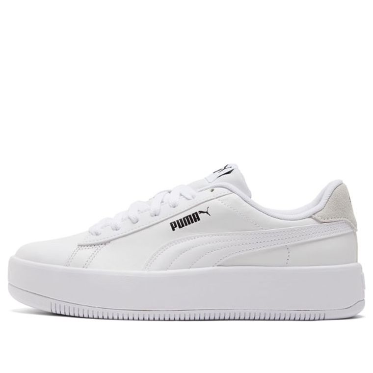 Sneakers och skor Puma PUMA Lily Platform Leather Vit | 384617-01