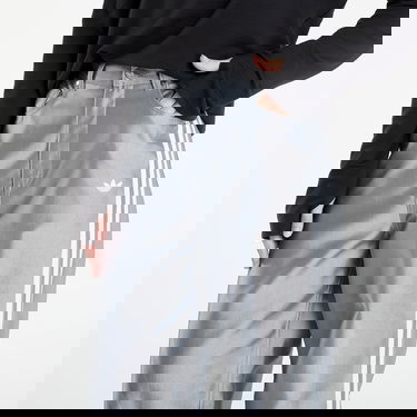 Byxor adidas Originals Adilenium Season 4 Teamgeist Baggy Shine Denim Joggers Grå | KE9800, 4