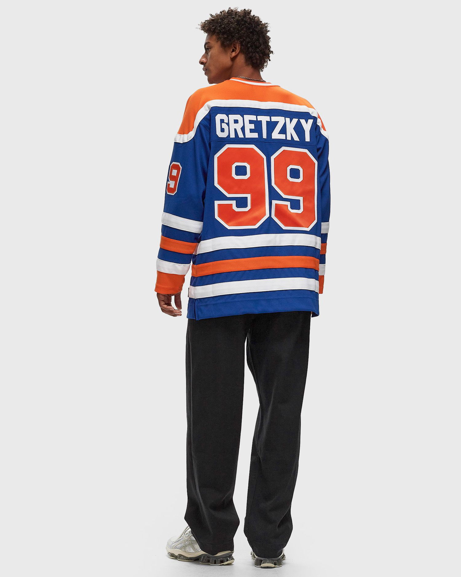 Jersey Mitchell & Ness NHL Edmonton Oilers 1979 WAYNE GRETZKY #99 Jersey Blå | JY8745-EDOROYA, 1