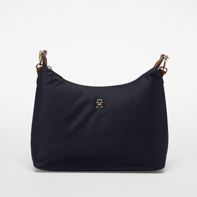 Axelväska Tommy Hilfiger Tommy Hilfiger Popette Shoulder Bag Mörkblå | AW0AW17937 DW6