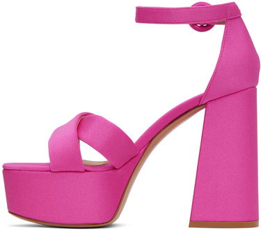 Sneakers och skor Gianvito Rossi Sheridan Heeled Platform Sandals Rosa | G61418.70RIC.LYC, 2
