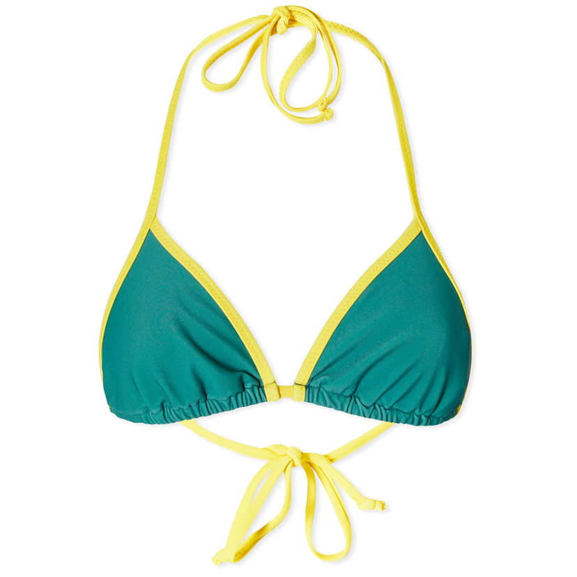 Badkläder Miaou Jo Triangle Bikini Top Grön | 2030SWPNE