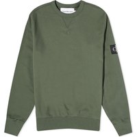 Sweatshirt CALVIN KLEIN Badge Crew Sweat Thyme Grå | J30J323426LLP, 1