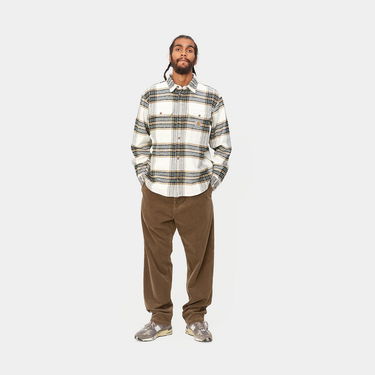 Byxor Carhartt WIP Calder Pant "Tamarind" Brun | I032299_1CN_02, 2
