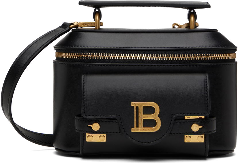 Handväska Balmain Balmain B-Buzz Vanity Bag Svart | EN1BH952LSLX